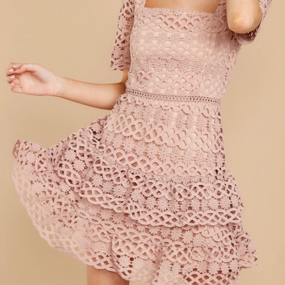 Mauve dress
